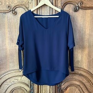 Theee eighty Two  Nany Blue top